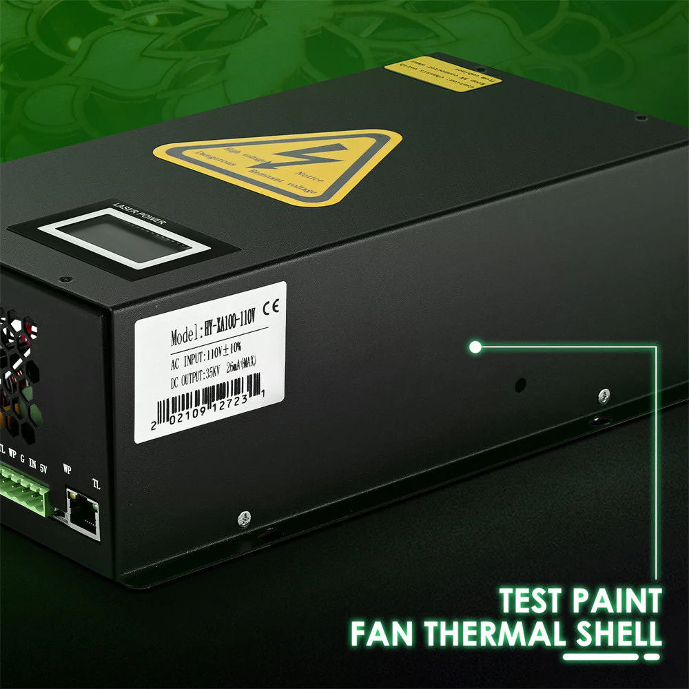 Monport 60W Laser Power Supply with Real-time Data for CO2 Laser Engraver - Image 4