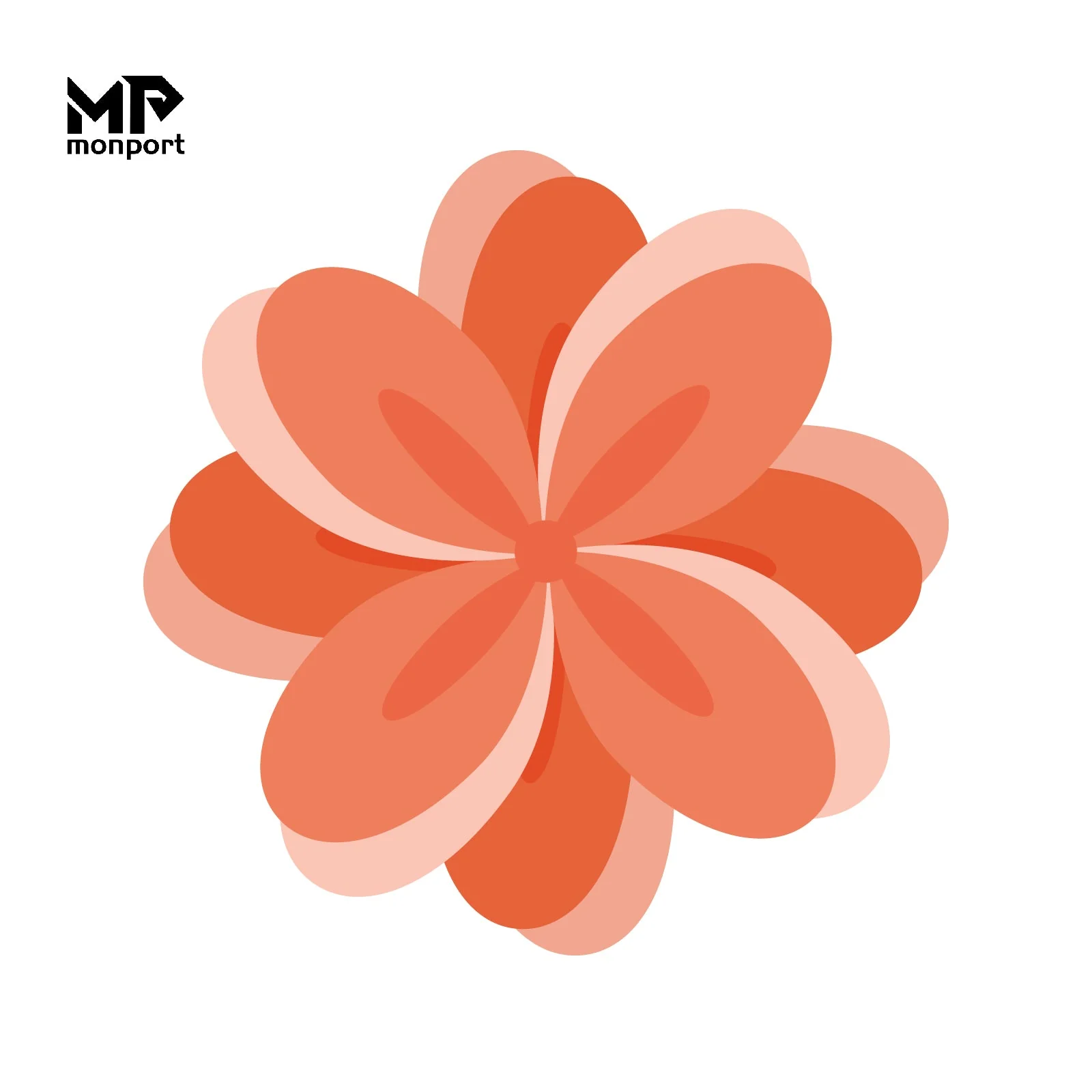 Ethereal Blossom: Laser-Engraved Pink Flower Wall Art