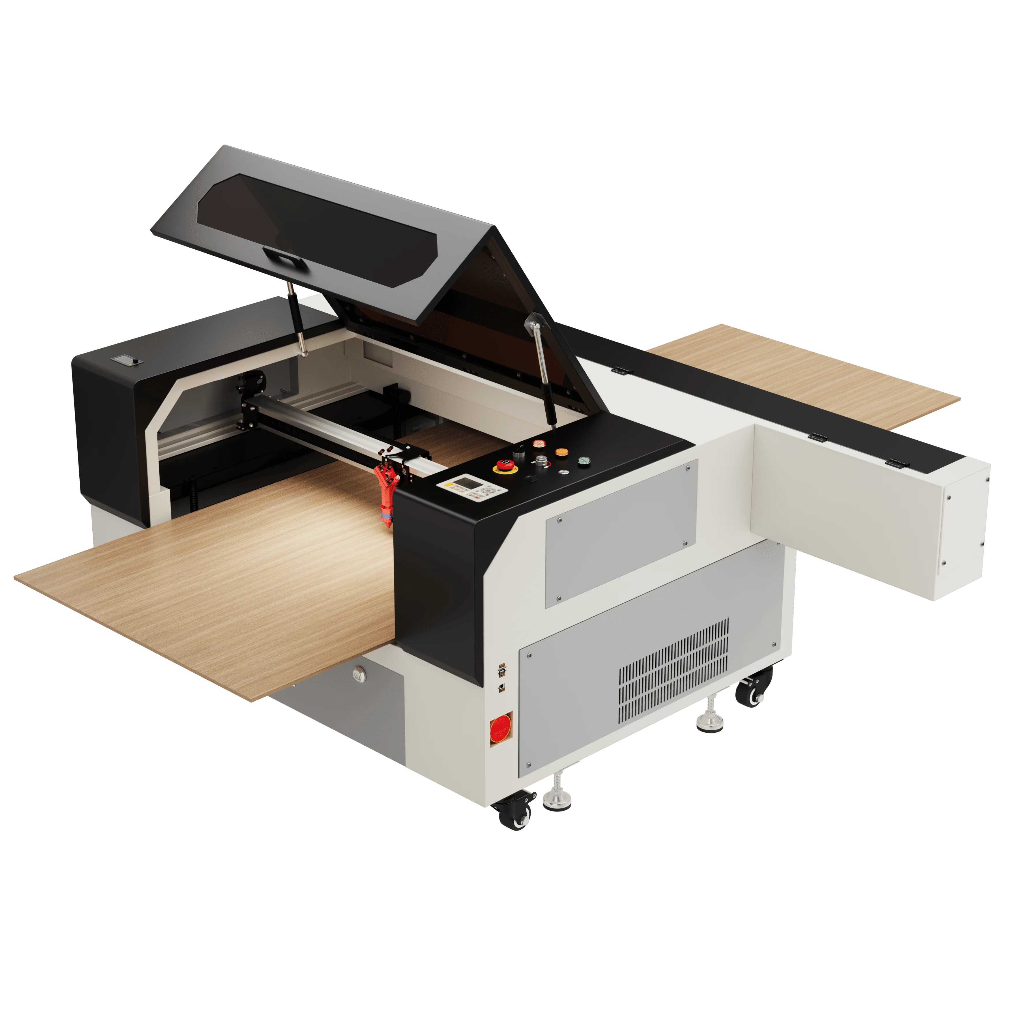 Monport 100W CO2 Laser Engraver & Cutter (28" x 20") with Autofocus - Image 3