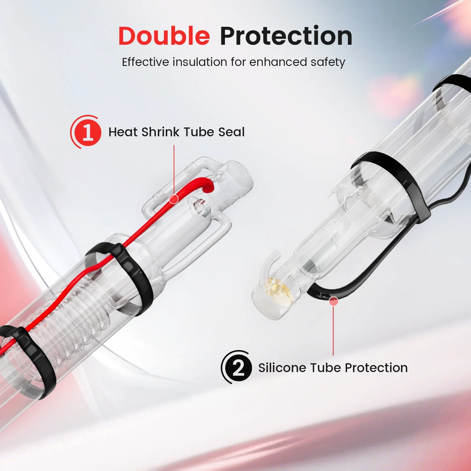 Monport 45W CO2 Laser Tube for Laser Engraver - Image 8