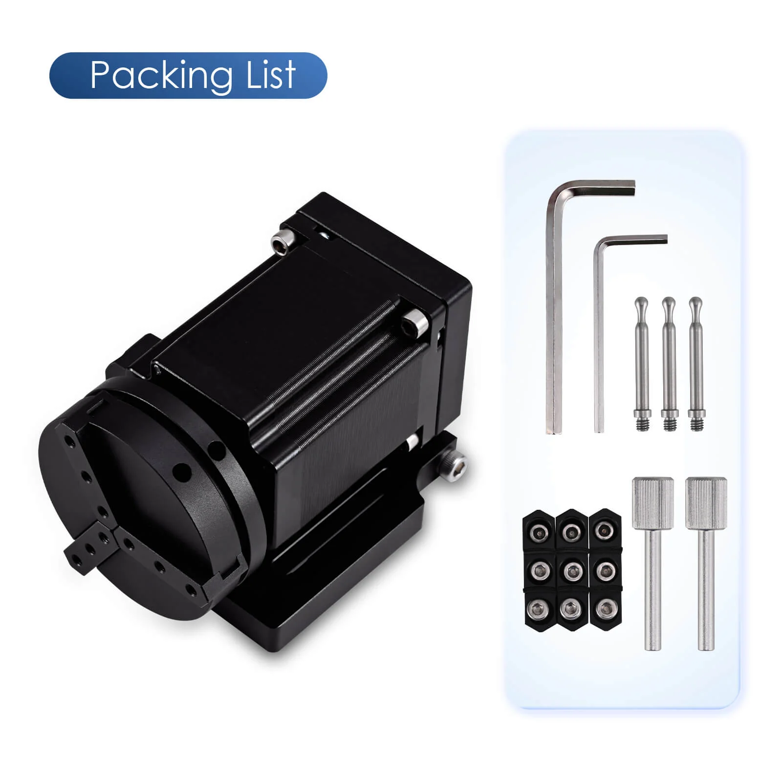 Monport D70 Rotary Axis Chuck Attachment for Laser Engraving Machine(for Fiber and UV Laser machines only) - Image 7