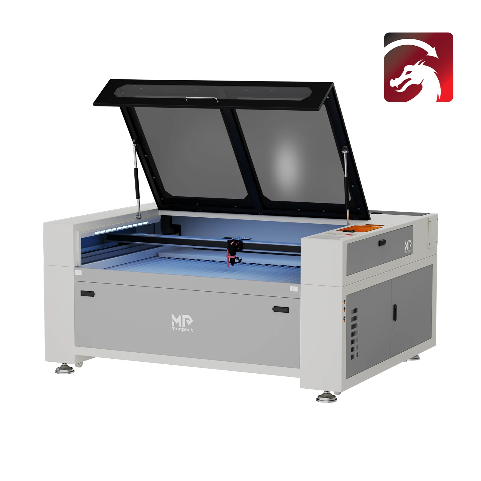 Monport Effi 13S Upgraded 130W CO2 Laser Engraver and Cutter with Autofocus and Built-in Water Cooling - Image 16