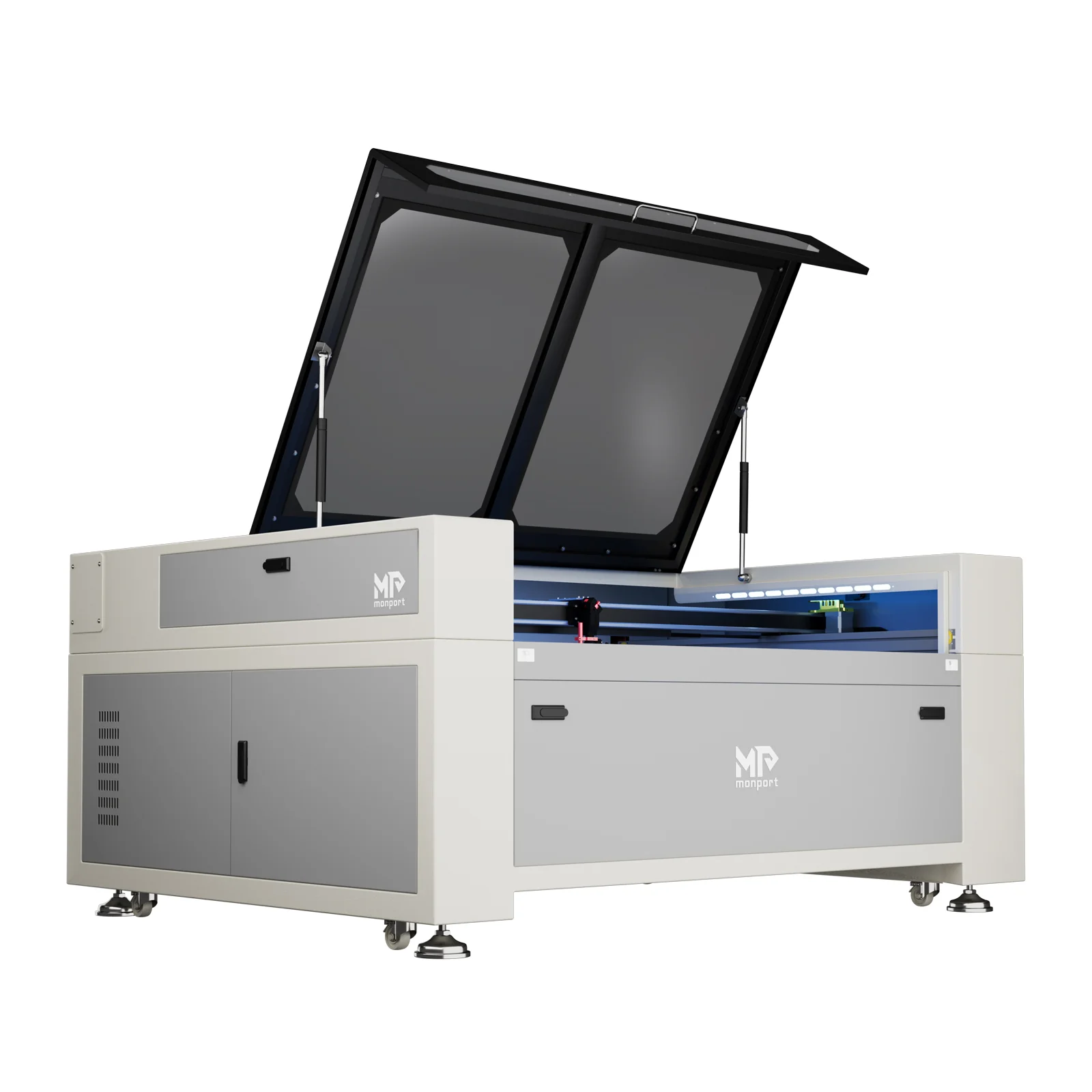 Monport Effi 13S Upgraded 130W CO2 Laser Engraver and Cutter with Autofocus and Built-in Water Cooling - Image 3