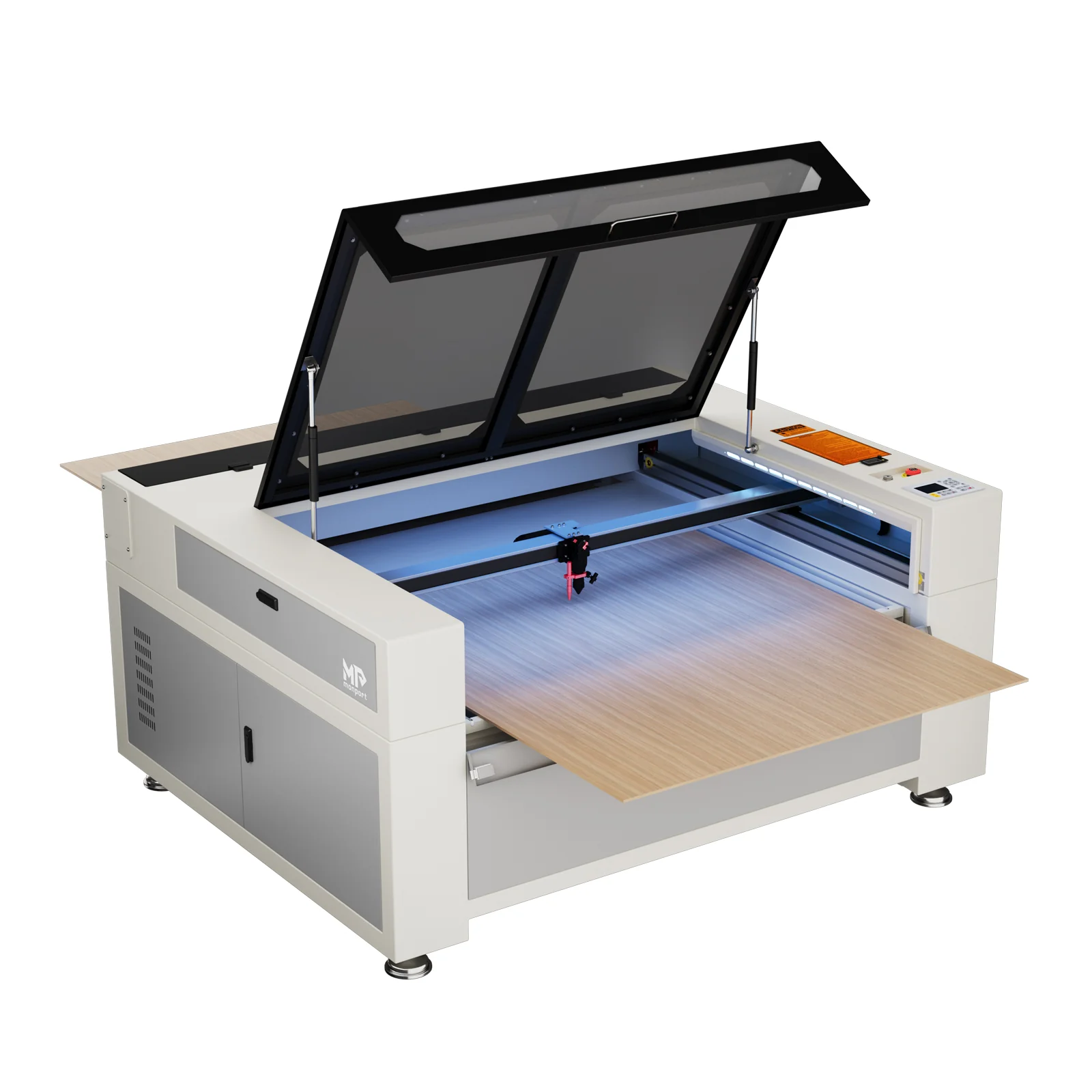 Monport Effi 16S Upgraded 150W CO2 Laser Engraver and Cutter with Autofocus and Built-in Water Cooling - Image 3