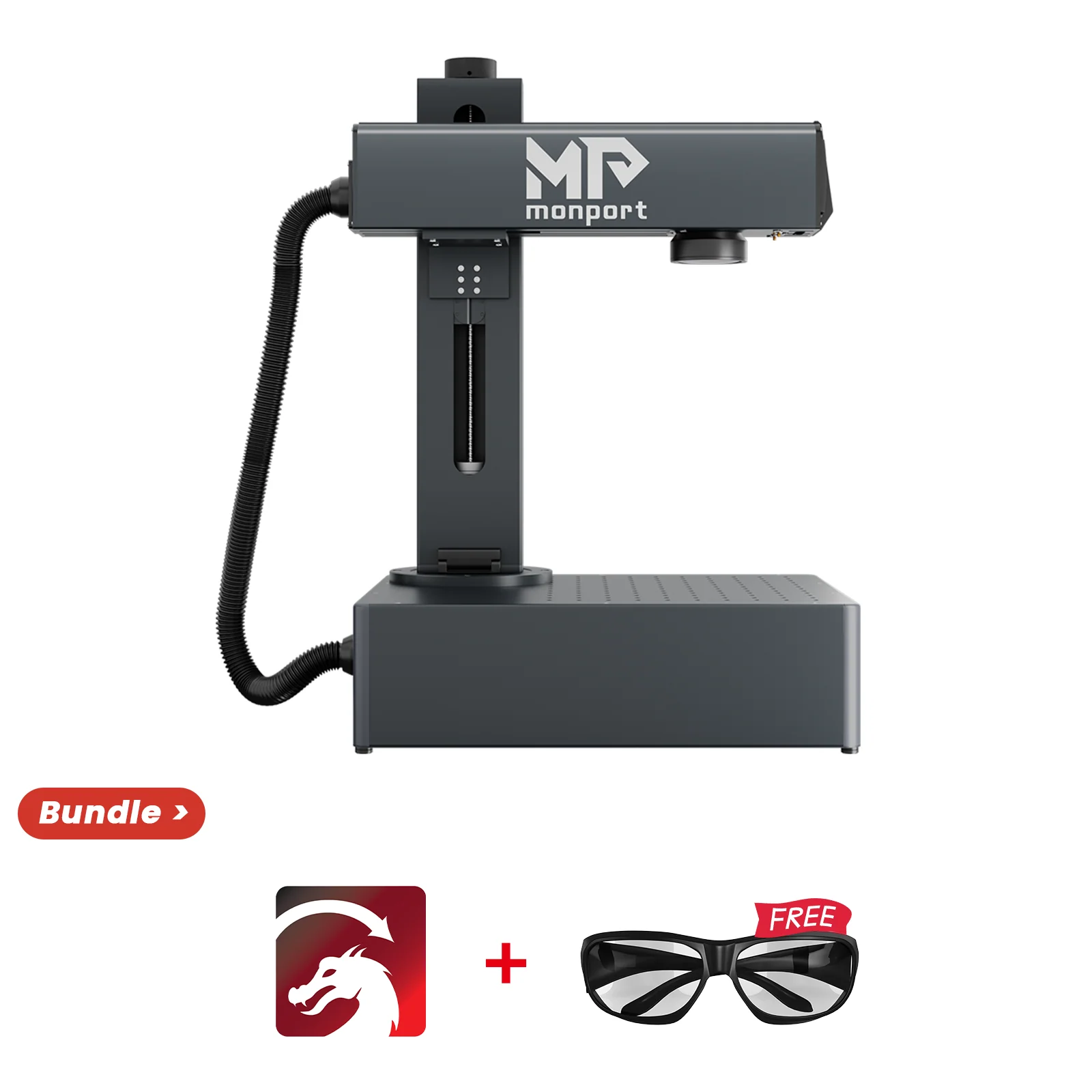 Monport GA 50W Integrated Fiber Laser Engraver & Marking Machines with Auto Focus - Image 17