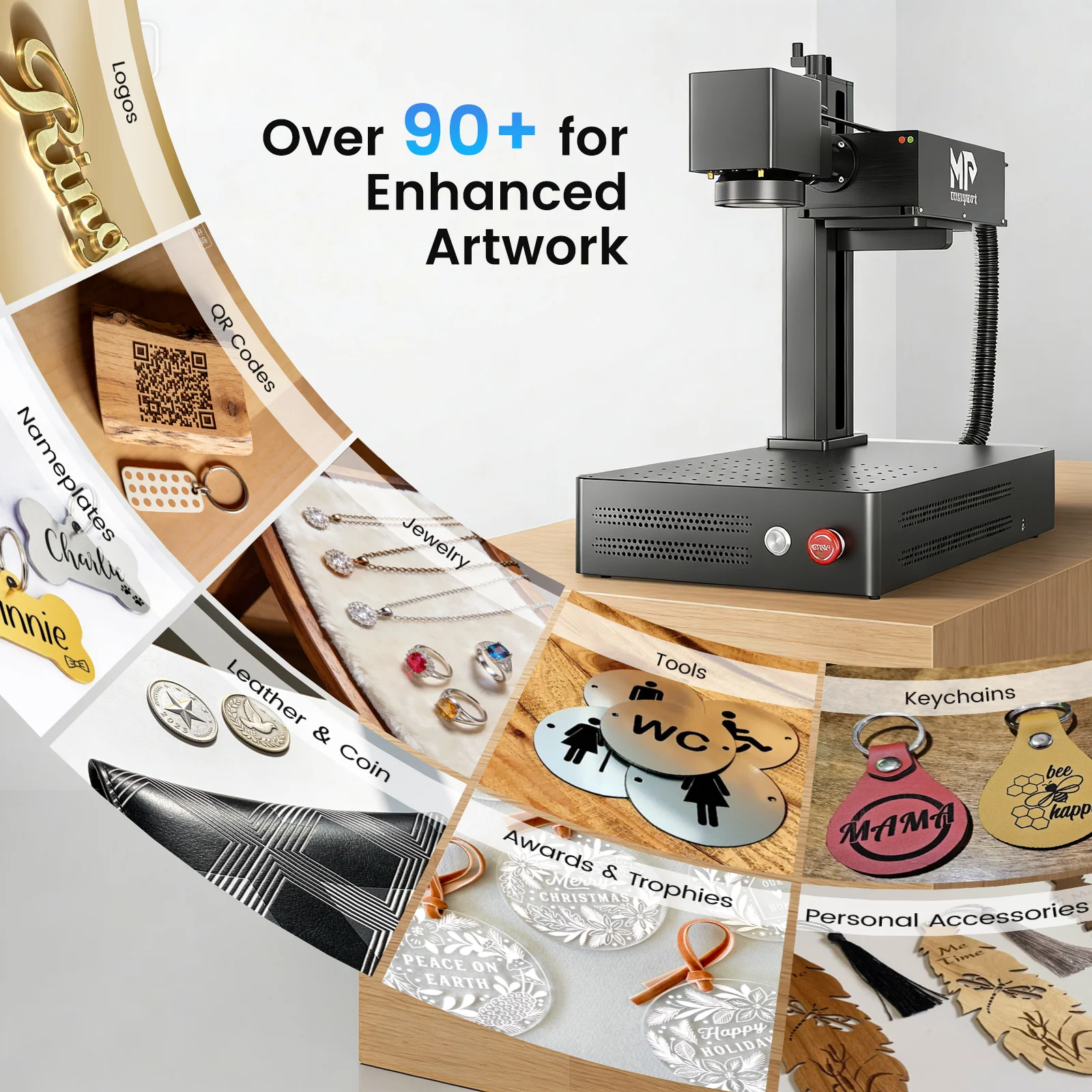 Monport GM 6W/10W UV Laser Engraver & Marking Machine - Image 13