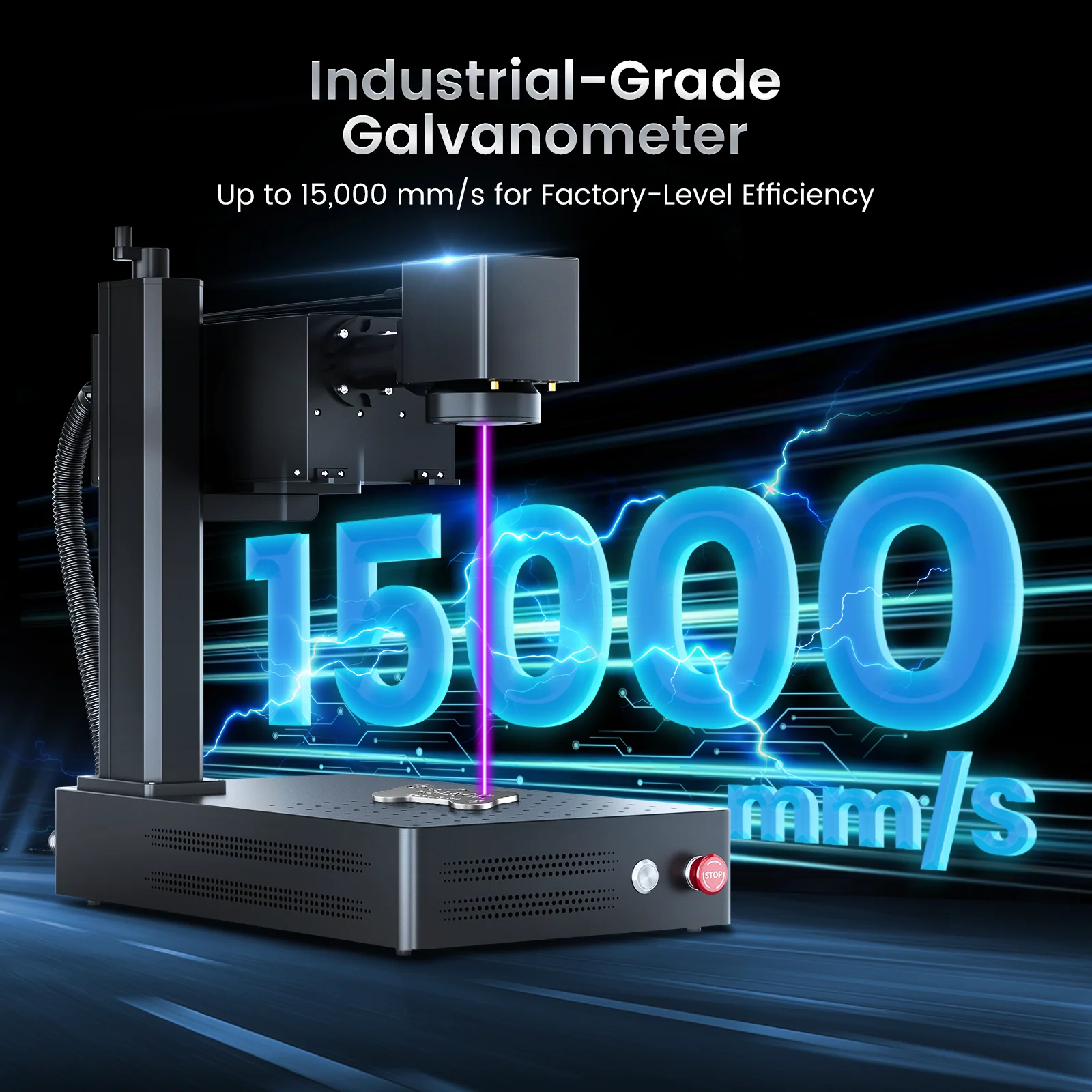 Monport GM 6W/10W UV Laser Engraver & Marking Machine - Image 8