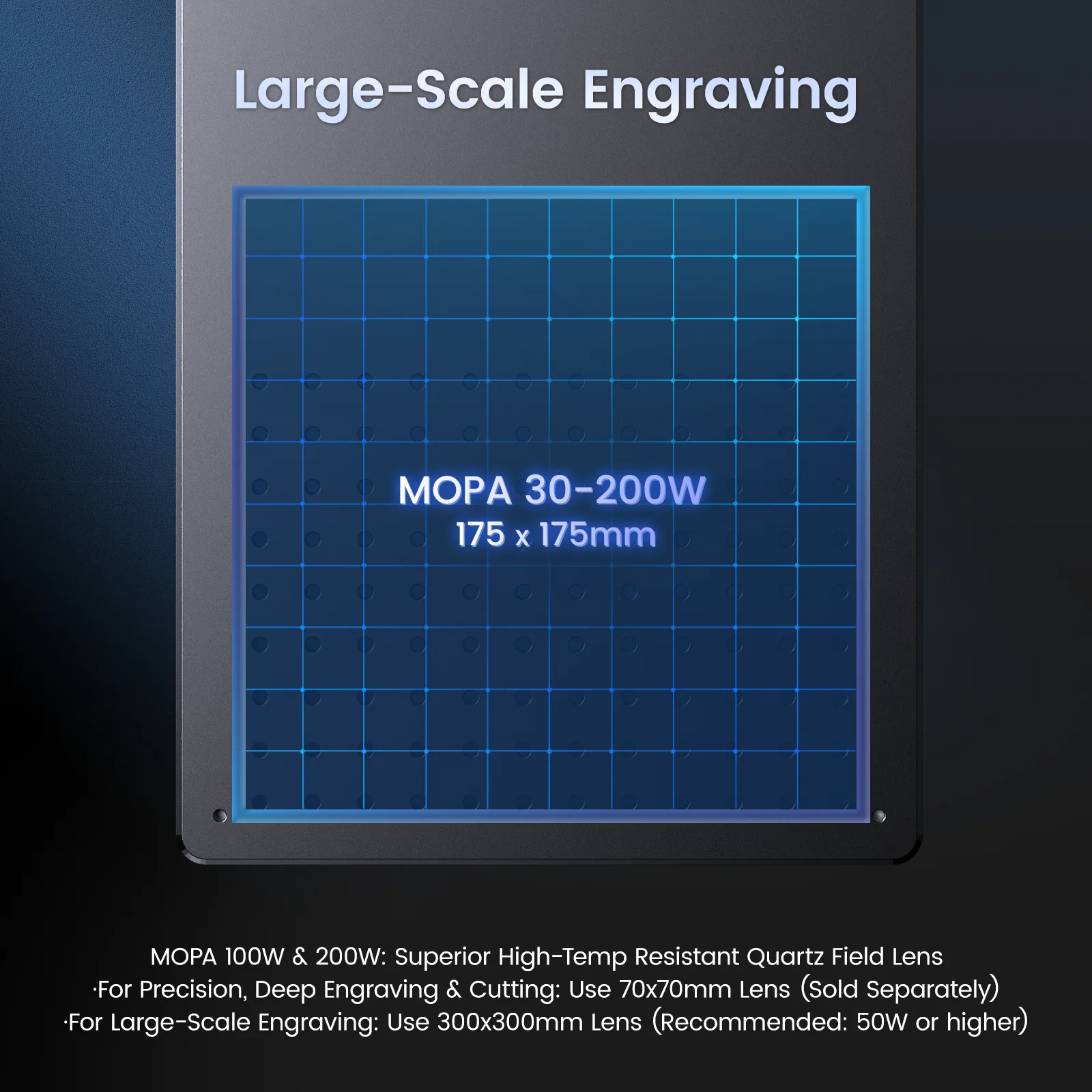 Monport GT 200W Split MOPA Fiber Laser Engraver & Color Marking Machine With AutoFocus - Image 11