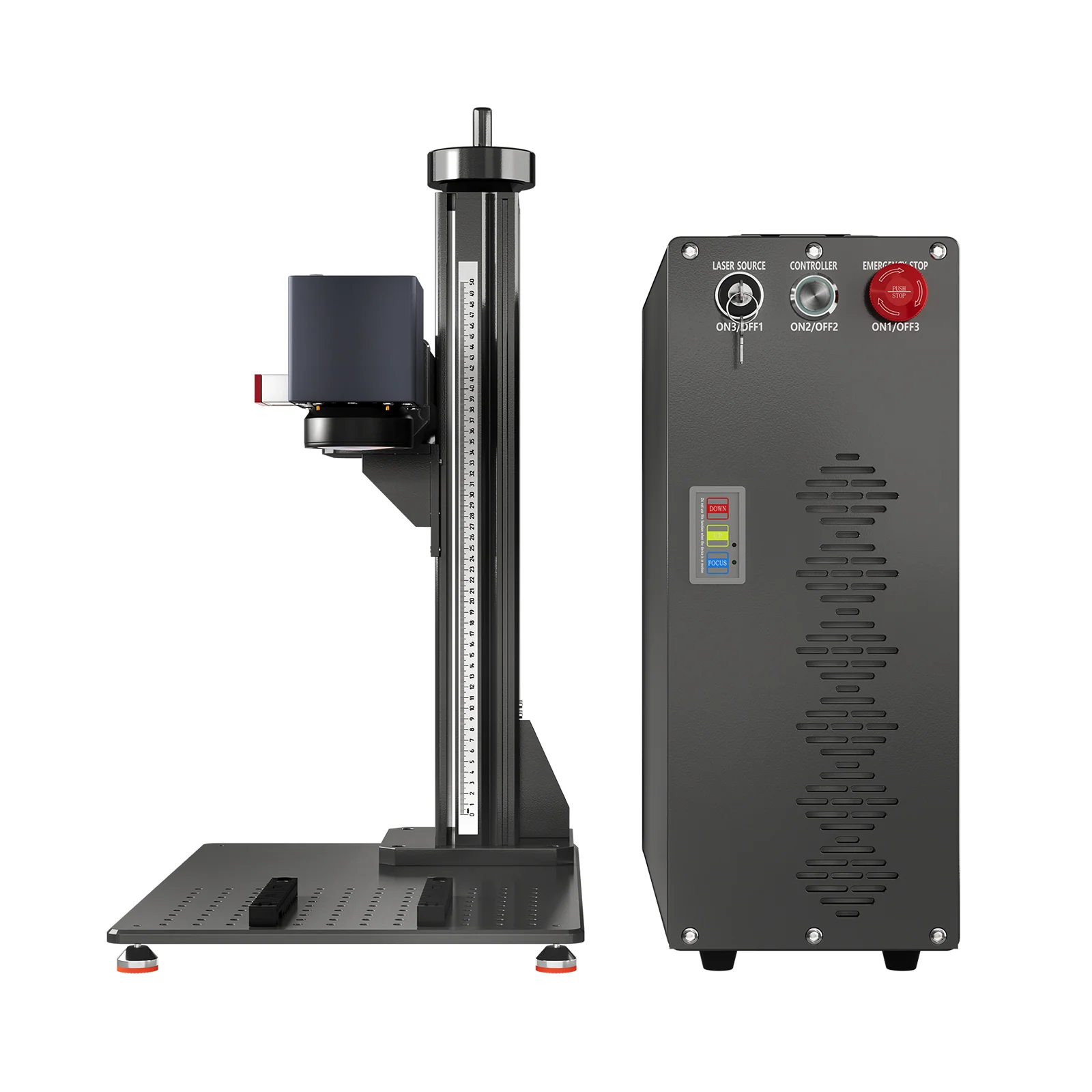 Monport GT 200W Split MOPA Fiber Laser Engraver & Color Marking Machine With AutoFocus - Image 5