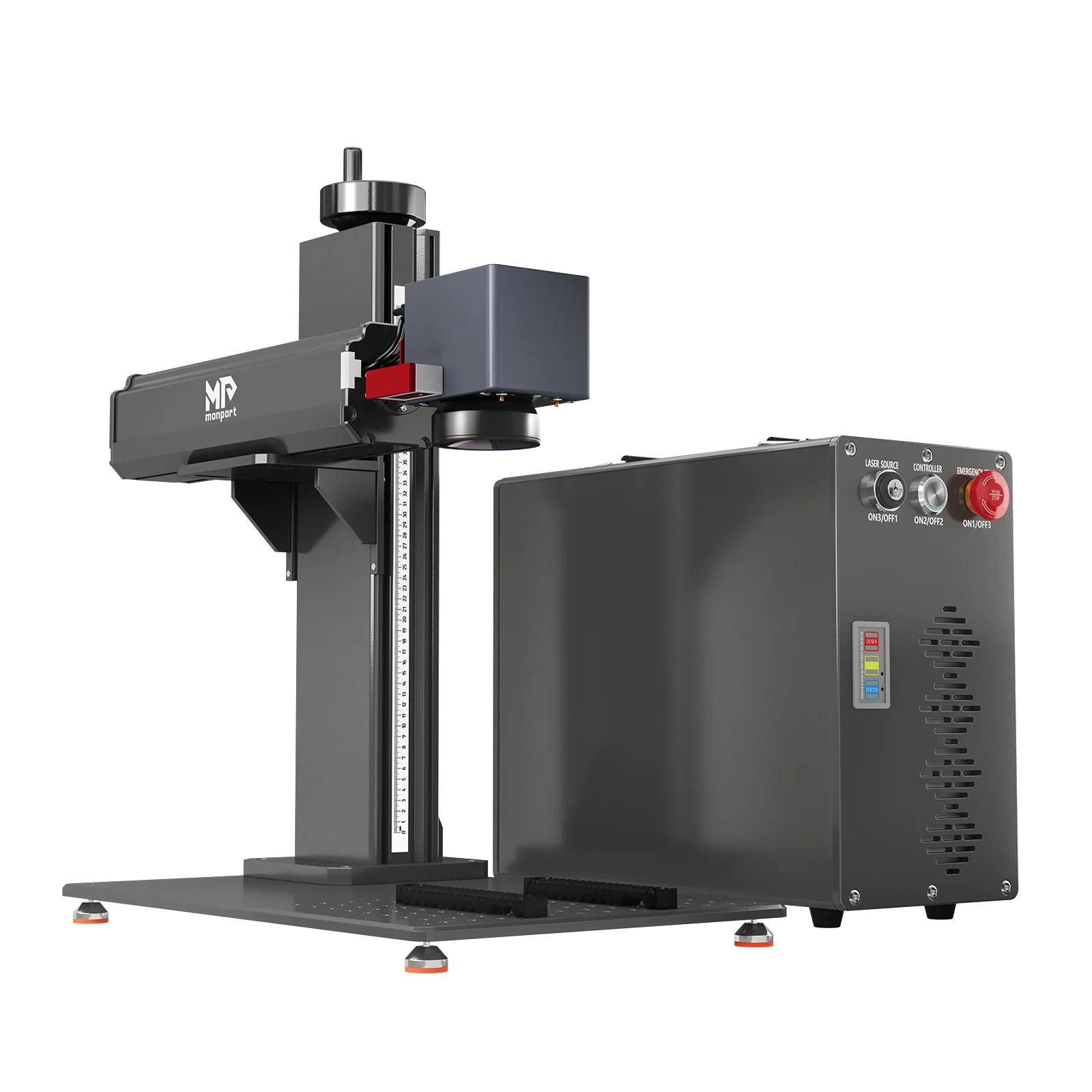 Monport GT 30W/50W Split Fiber Laser Engraver & Marking Machine With AutoFocus - Image 3