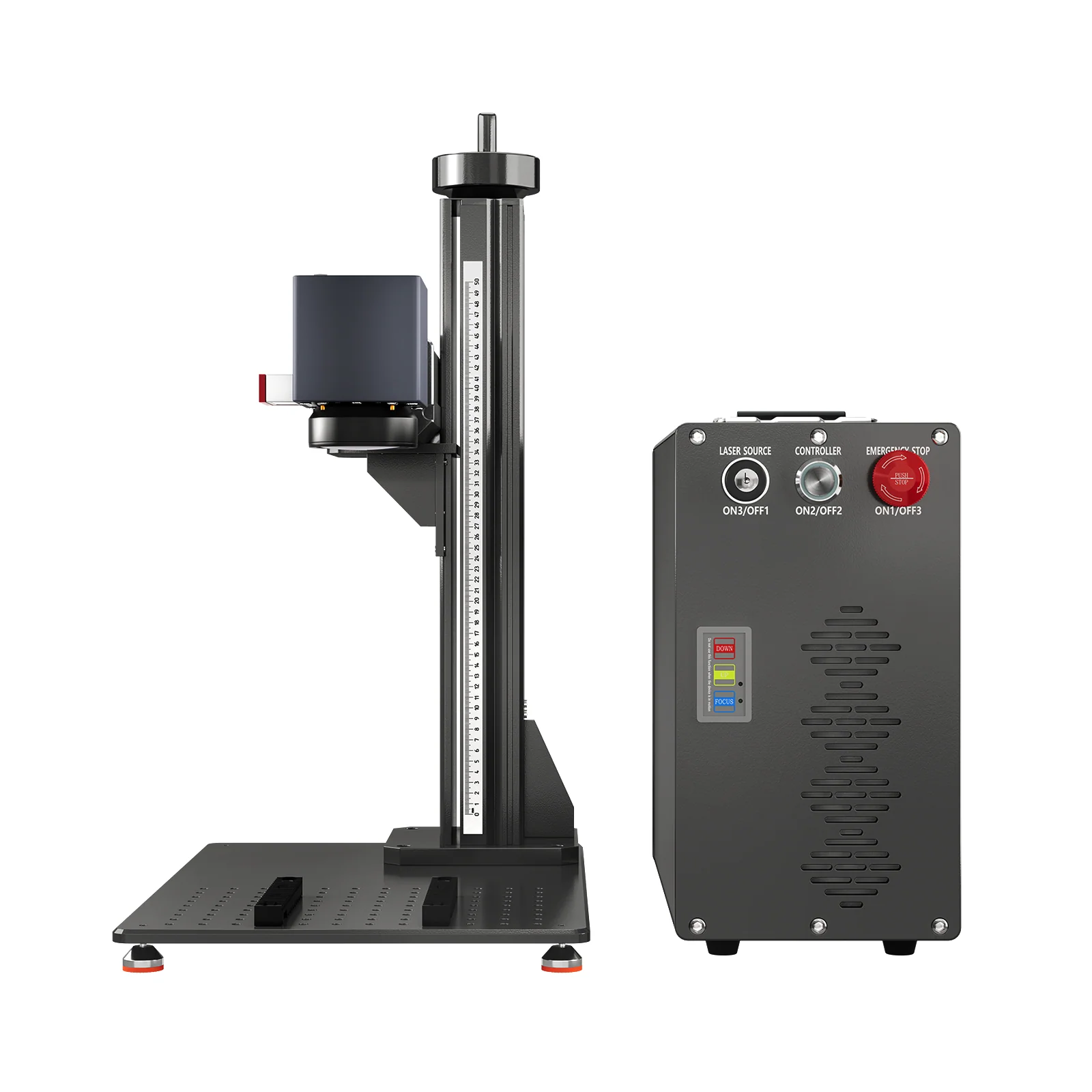Monport GT 100W Split MOPA Fiber Laser Engraver & Color Marking Machine With AutoFocus - Image 4