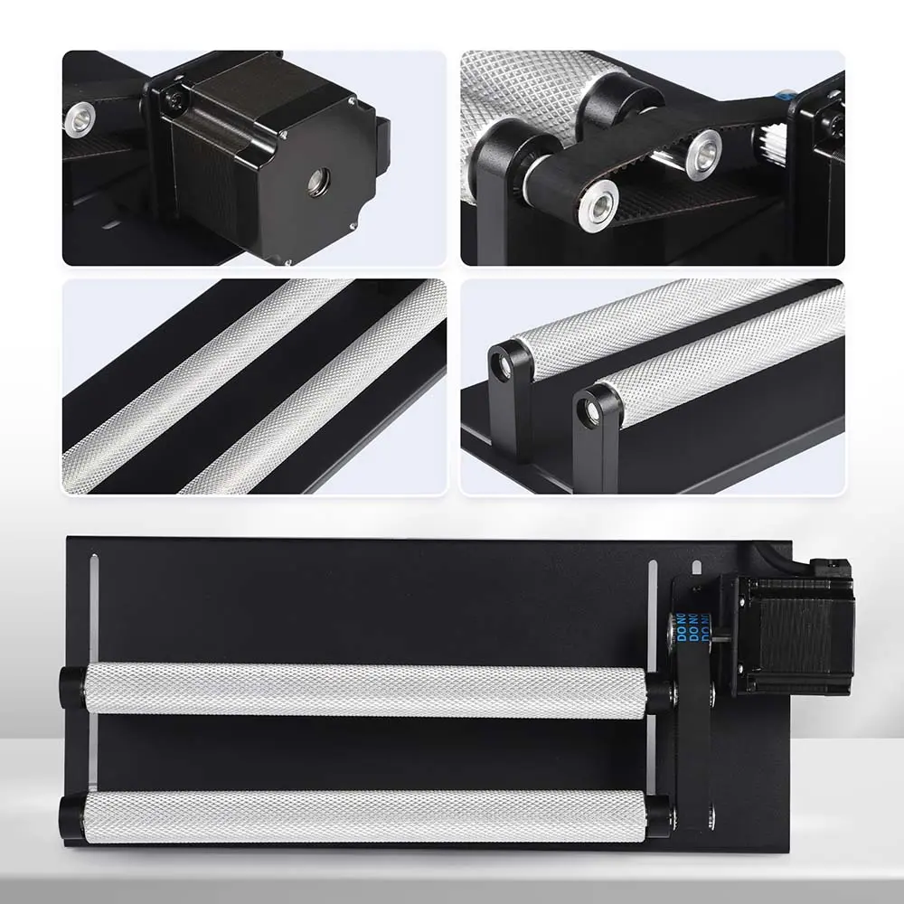 Monport Laser Rotary Roller 360° for 55w-150W CO2 Laser Engraver to hold cylindrical objects - Image 3