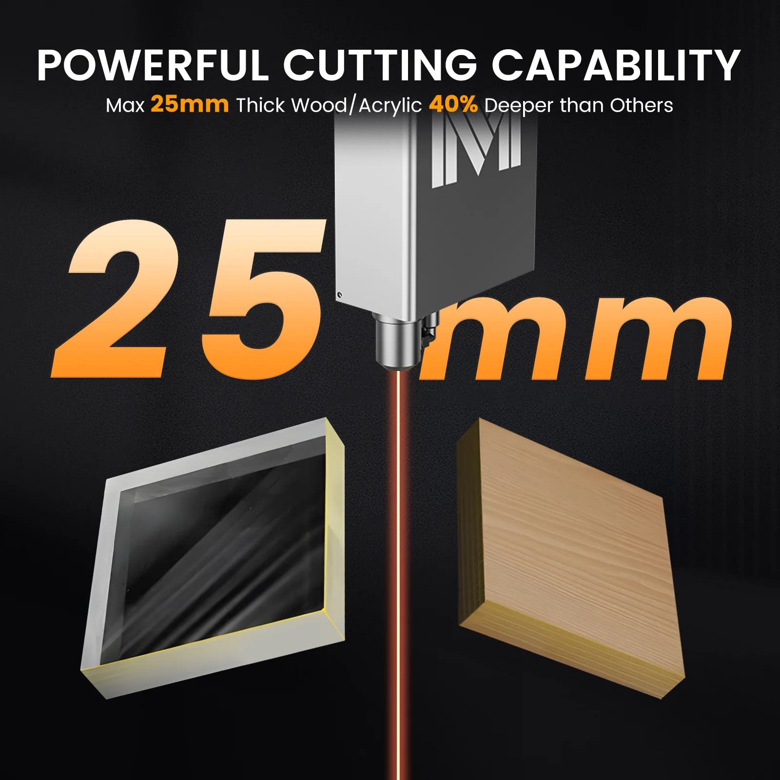 Monport Mega: The World's Premier 70W Intelligent Desktop Engraving Machine - Image 10