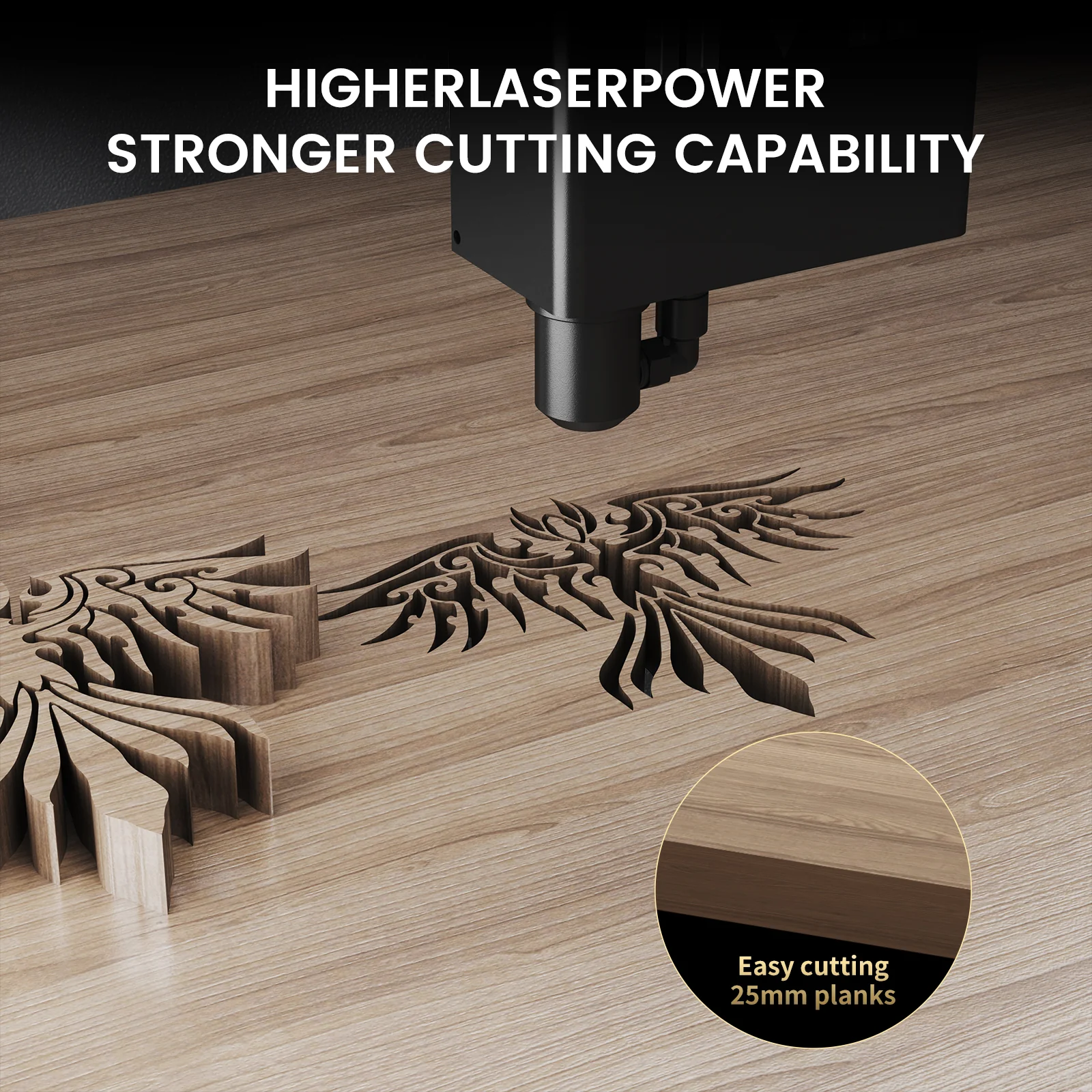 Monport Mega: The World's Premier 70W Intelligent Desktop Engraving Machine - Image 21