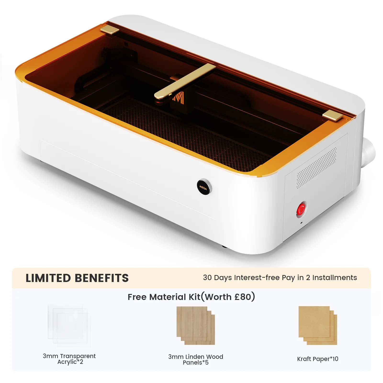 Monport Mega: The World's Premier 70W Intelligent Desktop Engraving Machine - Image 6