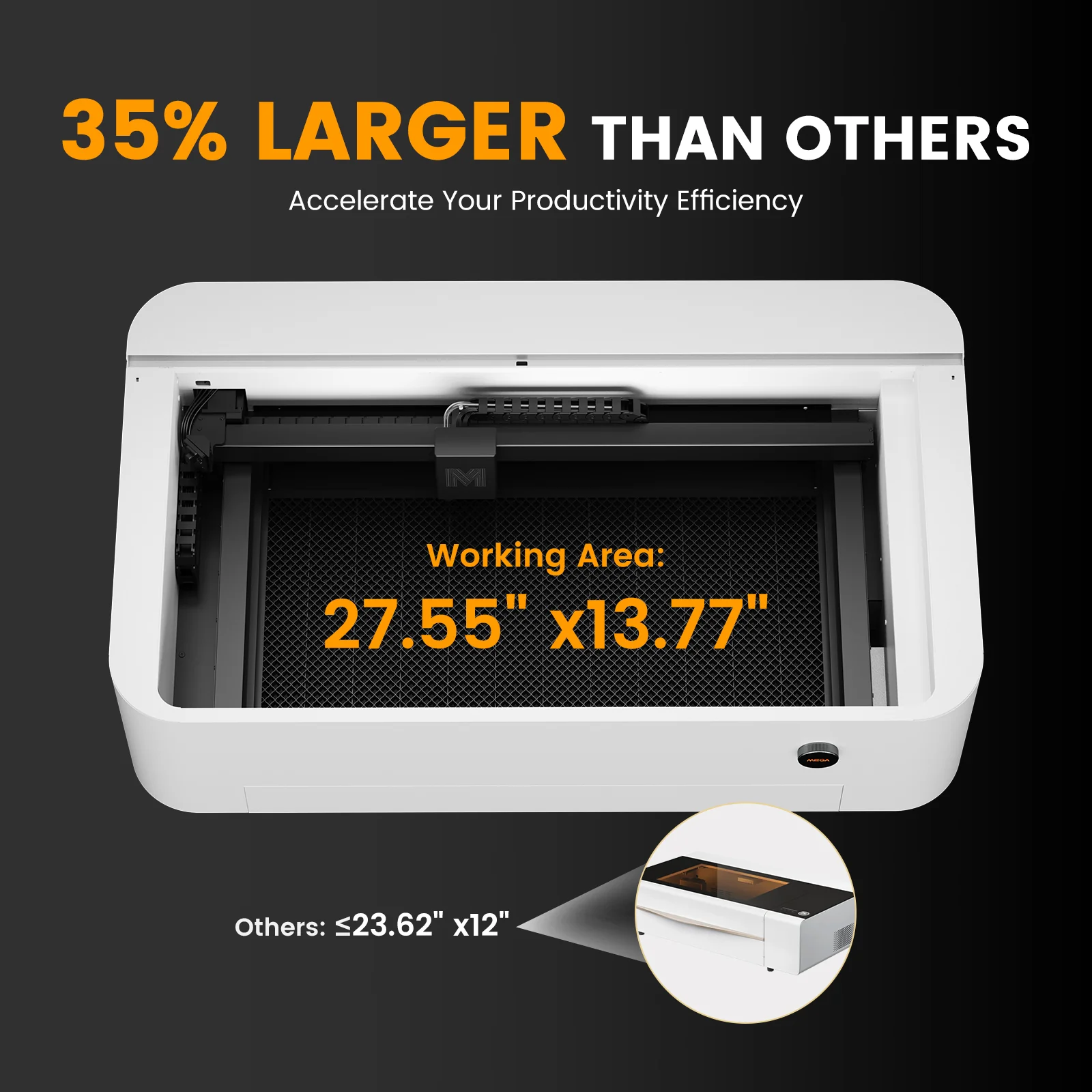 Monport Mega: The World's Premier 70W Intelligent Desktop Engraving Machine - Image 9