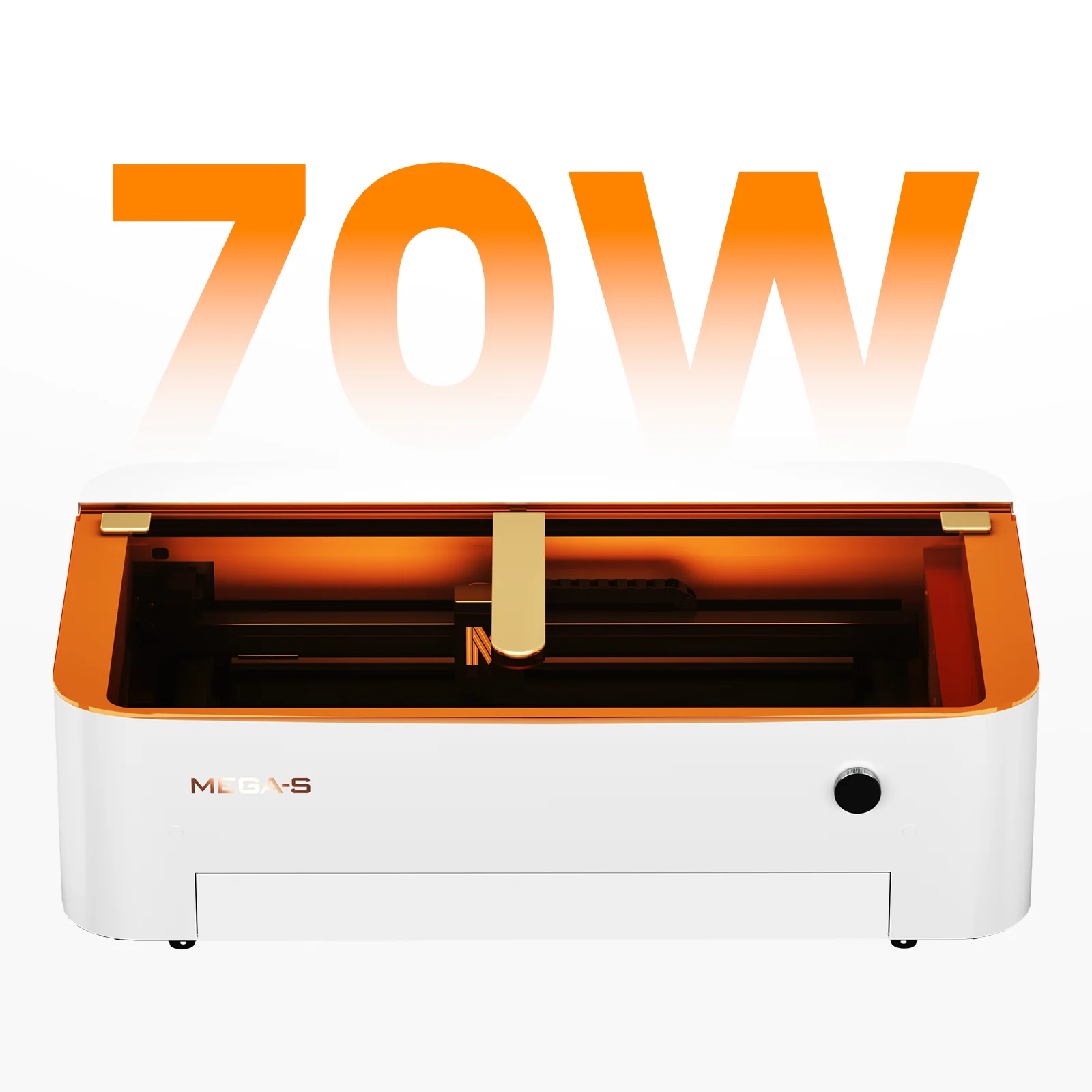 Monport MegaS – Mega Series Upgrade: 70W CO₂ Laser Engraving and Cutting Machine with Intelligent Precision - Image 3