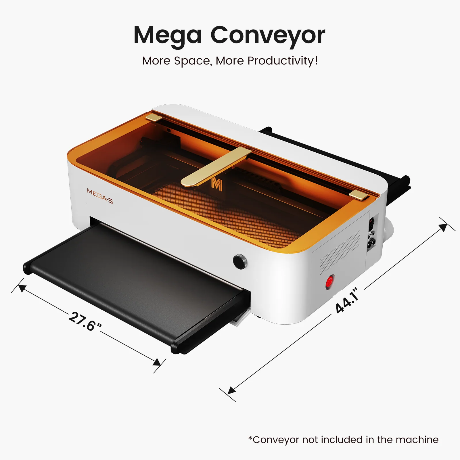 Monport MegaS – Mega Series Upgrade: 70W CO₂ Laser Engraving and Cutting Machine with Intelligent Precision - Image 4