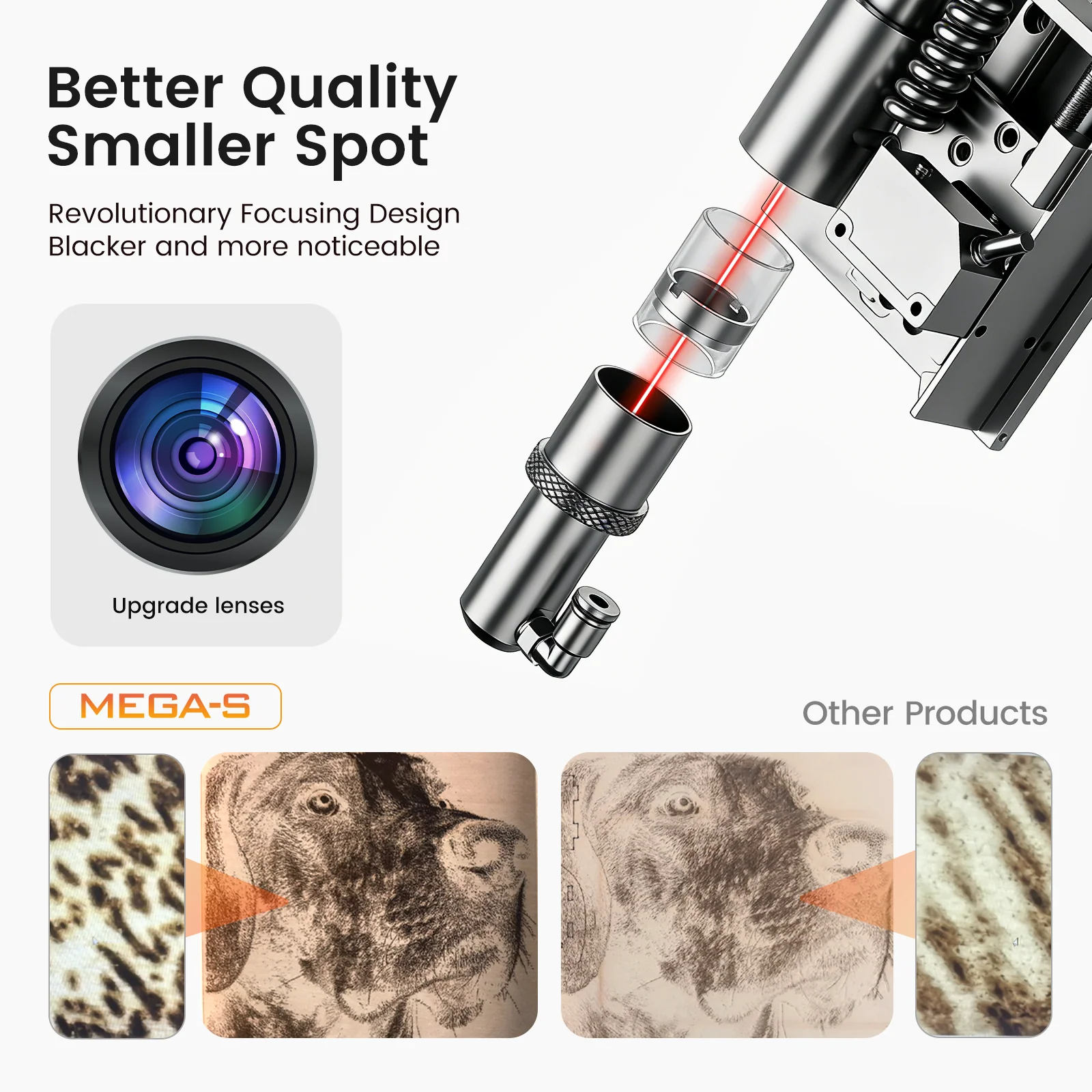 Monport MegaS – Mega Series Upgrade: 70W CO₂ Laser Engraving and Cutting Machine with Intelligent Precision - Image 8