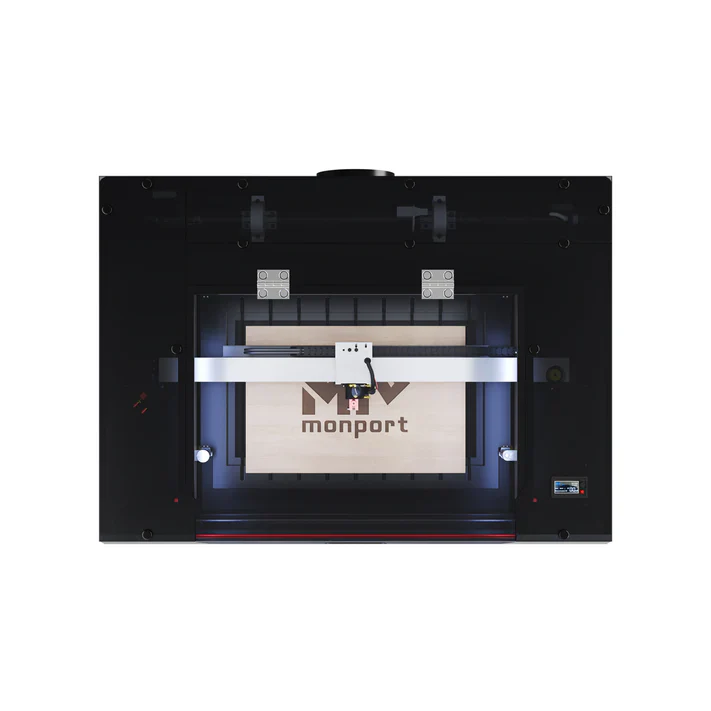 Monport Reno45 45W Desktop CO2 Laser Engraver & Cutter (16"X12") with Brand New Assisted-Autofocus - Image 4