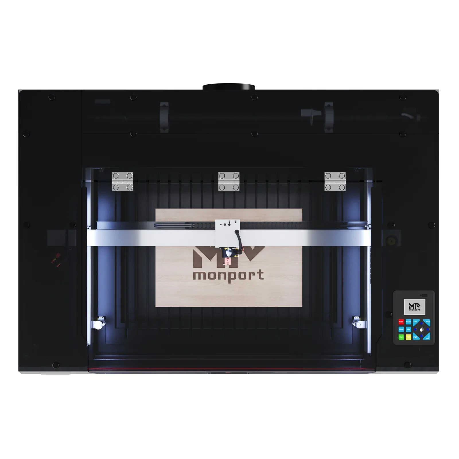 Monport Reno45 Pro 45W Desktop CO2 Laser Engraver and Cutter (16" x 12") with Brand New Assisted Autofocus - Image 21